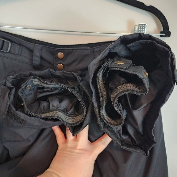 Columbia Unisex Youth Black Snow Pants Snowboarding Ski Outdoor Insulated Pants - Picture 3 of 9